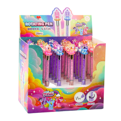 Caneta Gel Unicórnio Tinta Preta (1 unidade, sortido)