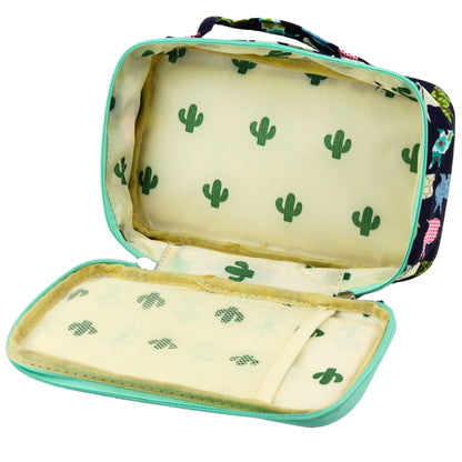 Necessaire Escolar Azul Marinho 22,5cm