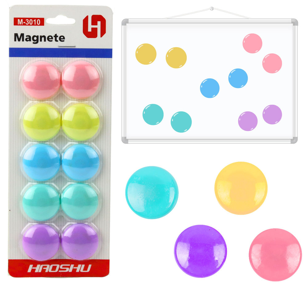 Ímanes Coloridos para Quadro 10 Peças 3cm
