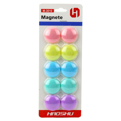 Ímanes Coloridos para Quadro 10 Peças 3cm