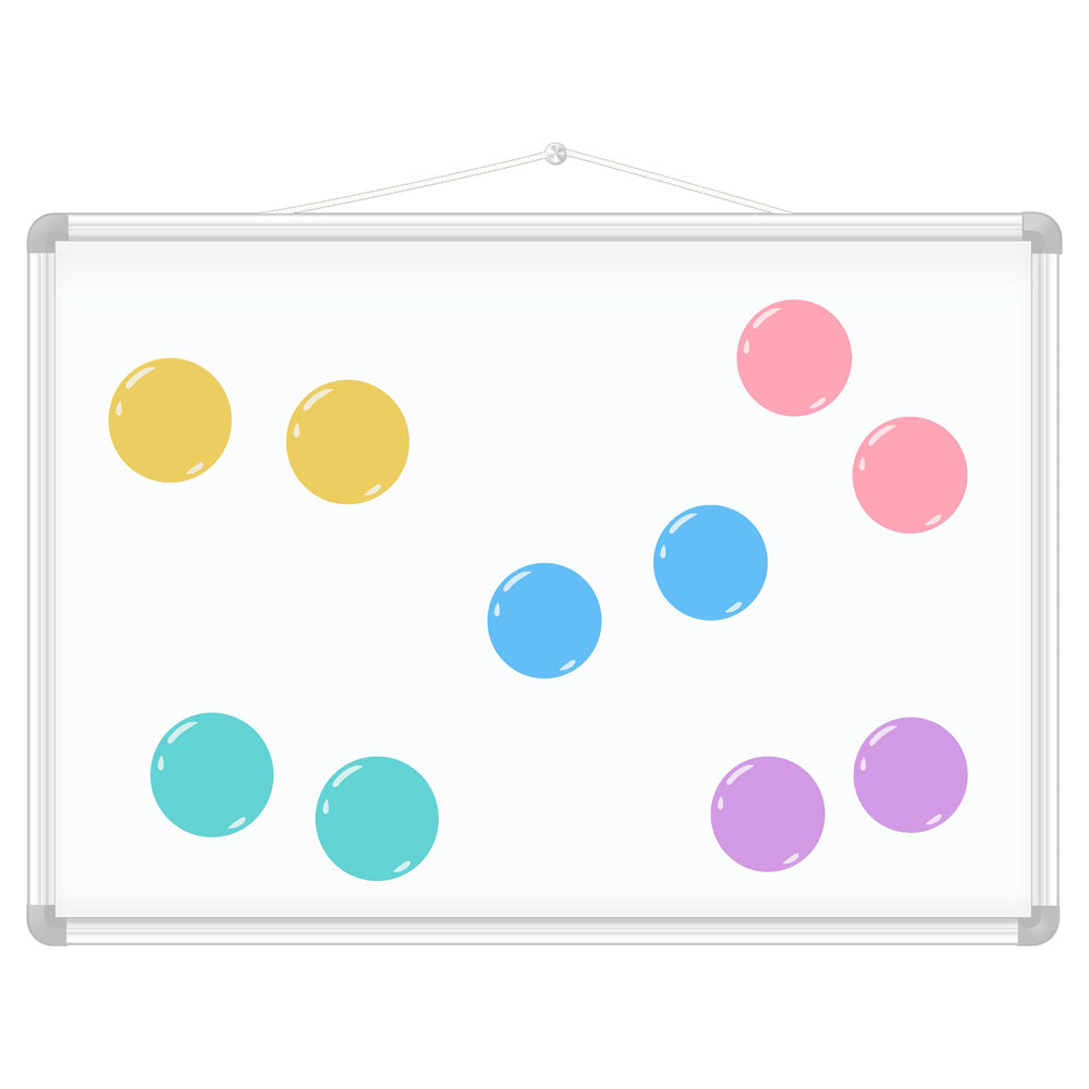 Ímanes Coloridos para Quadro 10 Peças 3cm