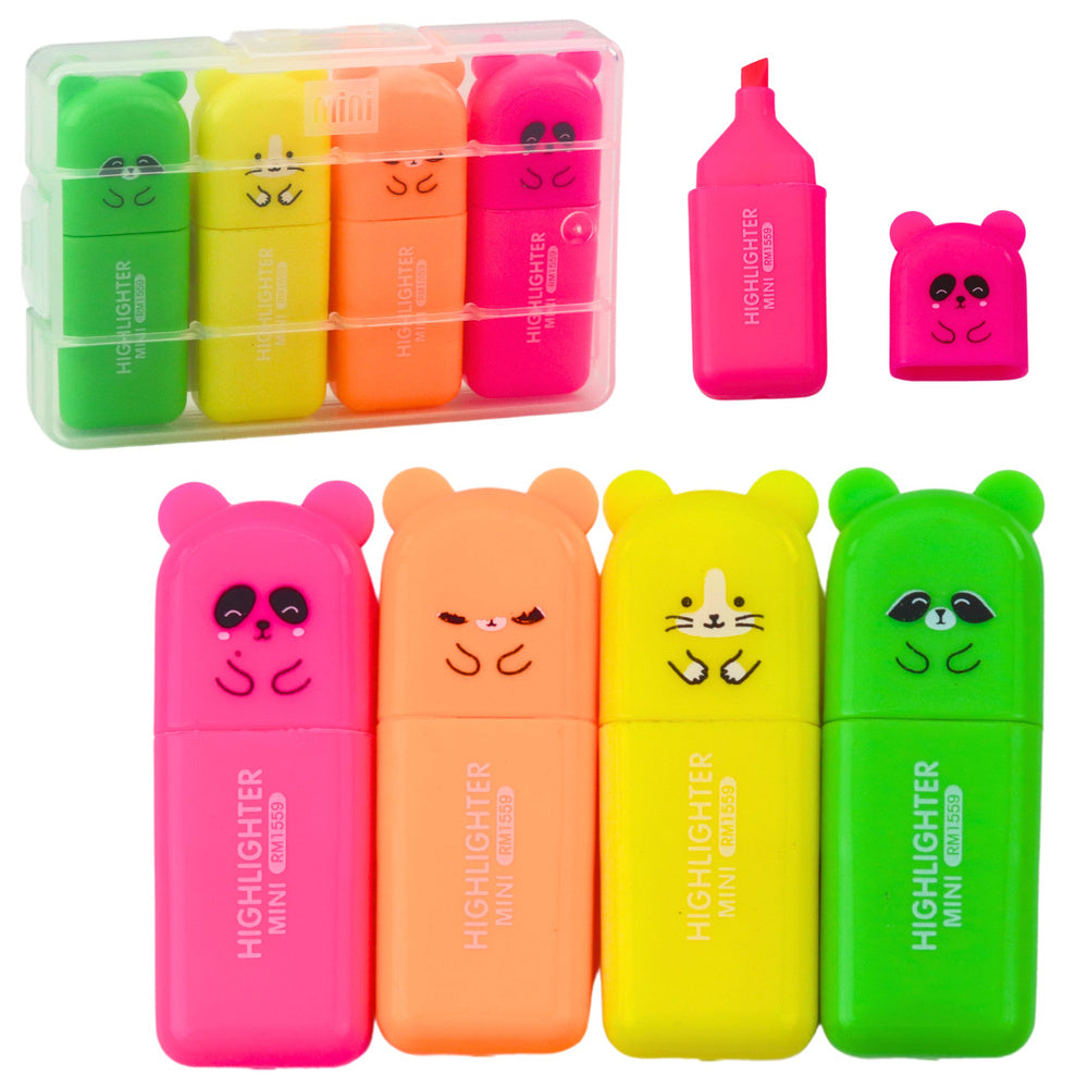 Mini Marcadores Ursos 5 Peças