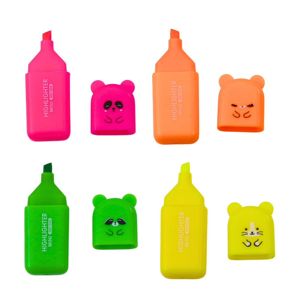 Mini Marcadores Ursos 5 Peças