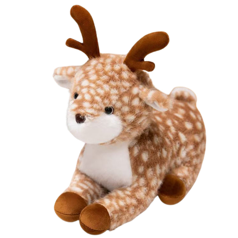 Peluche Veado Castanho Malhado 23cm