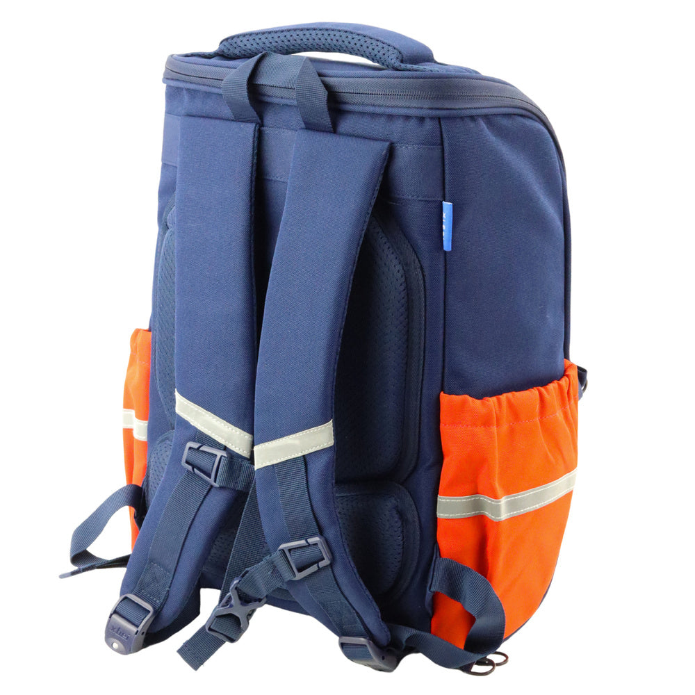 Mochila Escolar Dinossauro Azul Marinho 22L