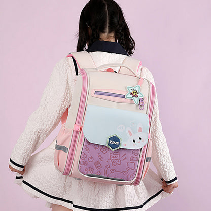 Mochila Escolar Coelho Pastel 21L