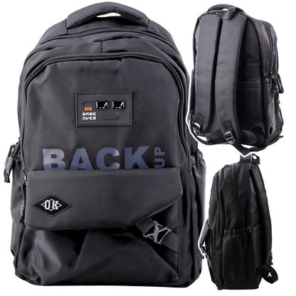 Mochila Urbana Back Up Preta 23L 46cm