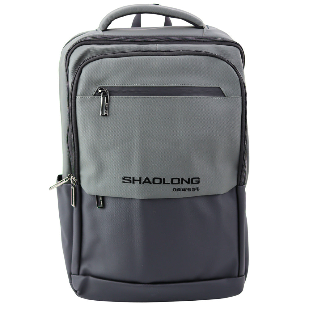 Mochila Business USB para Portátil Preta Cinzenta 16L 41cm