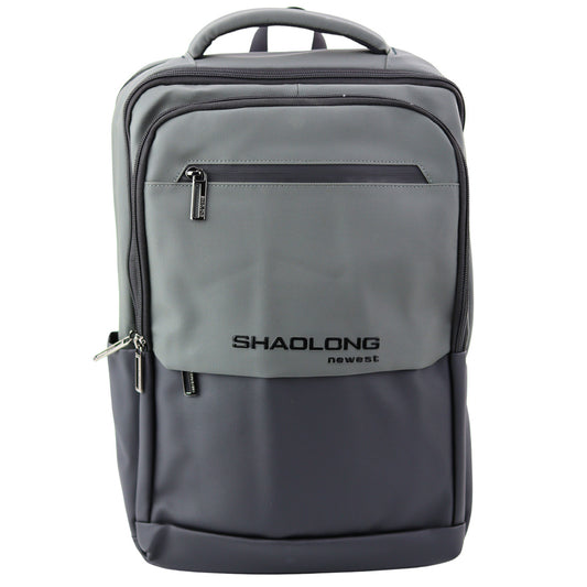 Mochila Business USB para Portátil Preta Cinzenta 16L 41cm