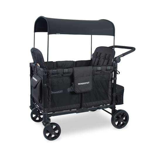 Carrinho de Bebé Elite Quad - Preto Vulcão