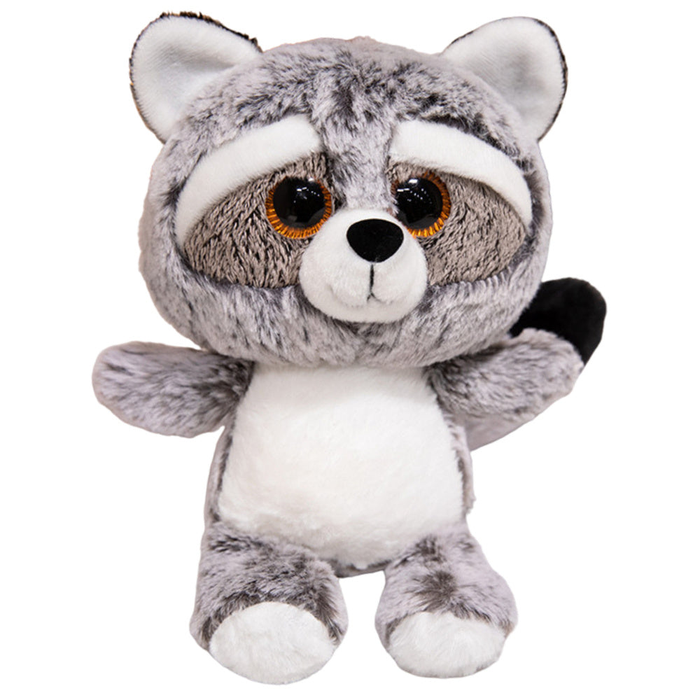 Peluche Guaxinim Olhos Grandes 22cm