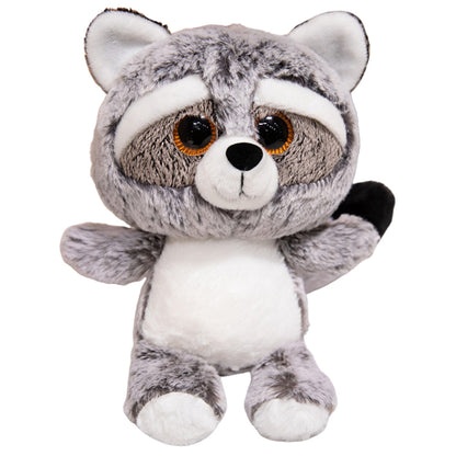 Peluche Guaxinim Olhos Grandes 22cm