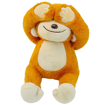 Peluche Macaco com Ímanes Castanho 23cm