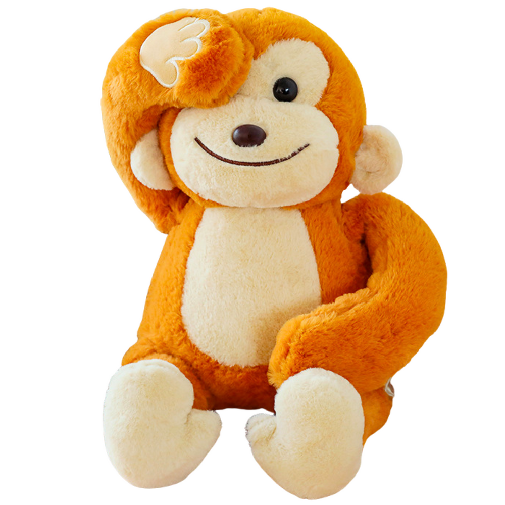 Peluche Macaco com Ímanes Castanho 23cm