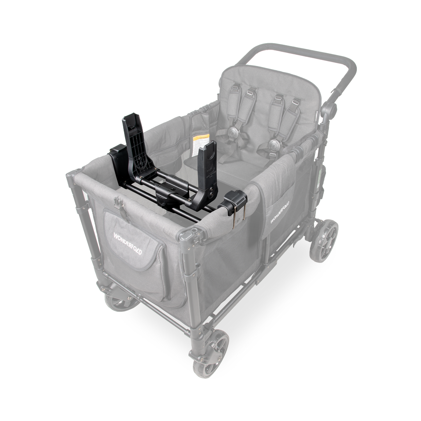 Adaptador W4 para cadeira auto Graco - Preto