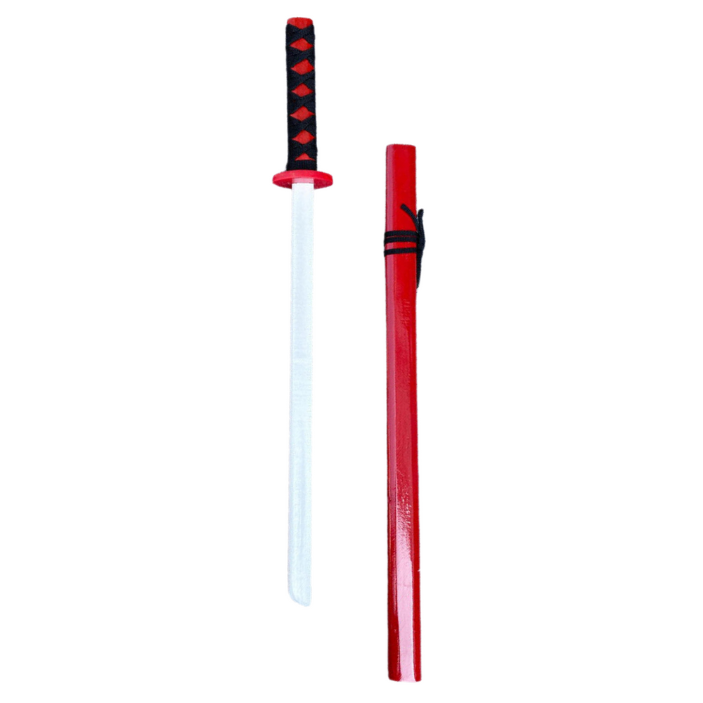 Catana de Madeira Vermelha 70cm