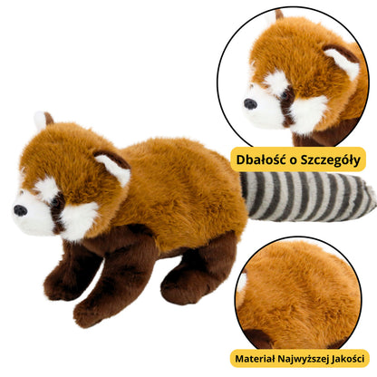 Peluche Panda Vermelho 45cm