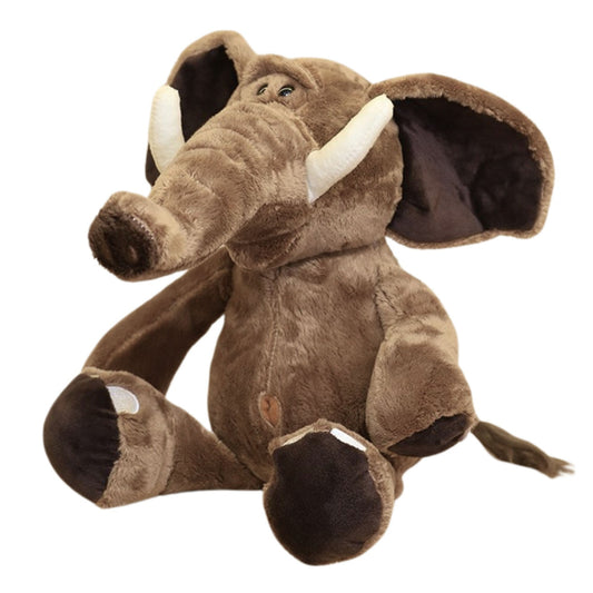 Peluche Elefante Castanho Orelhas Grandes 22cm