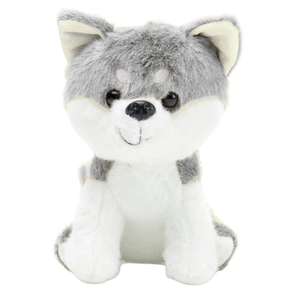 Peluche Lobo Branco Cinzento 20cm