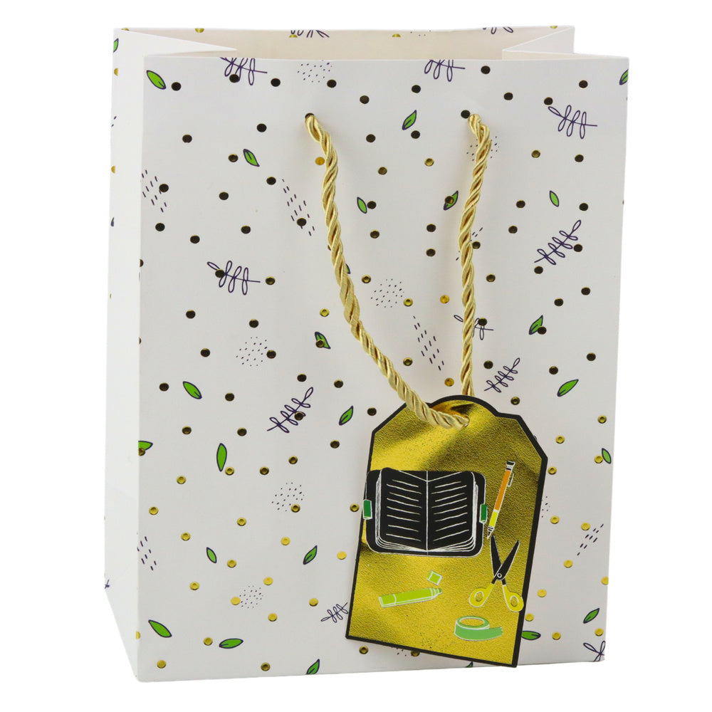 Saco de Presente Professor 23x18x10,5cm (1 unidade, sortido)