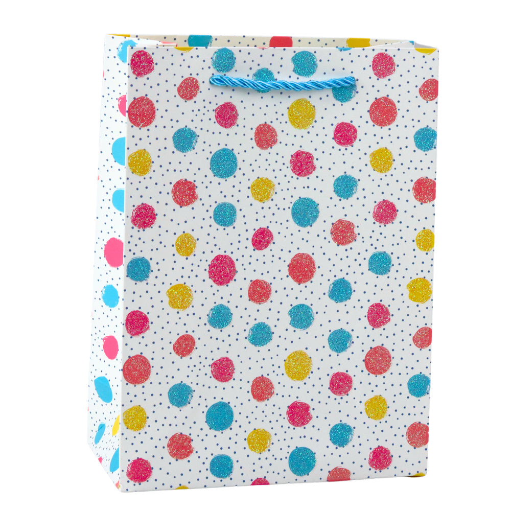 Saco de Presente Corações Estrelas e Riscas 23x18x10,5cm (1 unidade, sortido)