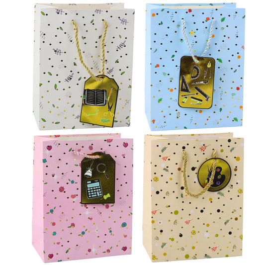 Saco de Presente Professor 32x26x12cm (1 unidade, sortido)