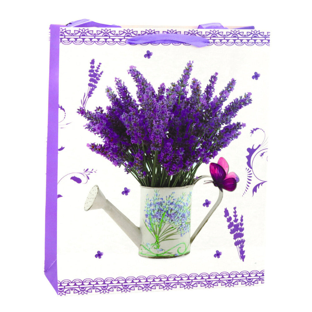 Saco de Presente Lavanda 32x26x12cm (1 unidade, sortido)