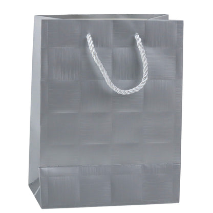 Saco de Presente Quadrados Estruturados Elegantes 23x18x10cm (1 unidade, sortido)