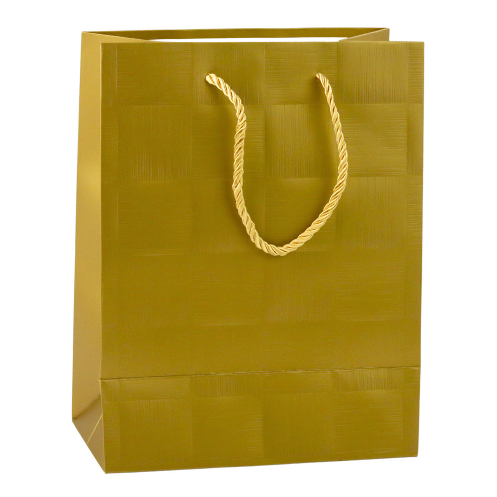 Saco de Presente Quadrados Estruturados Elegantes 23x18x10cm (1 unidade, sortido)