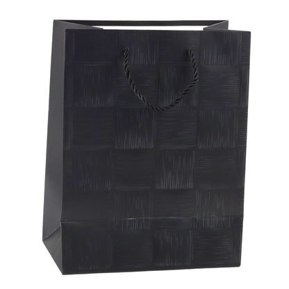 Saco de Presente Quadrados Estruturados Elegantes 23x18x10cm (1 unidade, sortido)