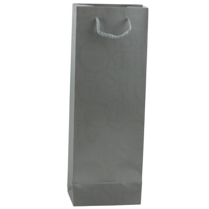 Saco de Presente para Garrafa com Inscrições 35x12x9cm (1 unidade, sortido)