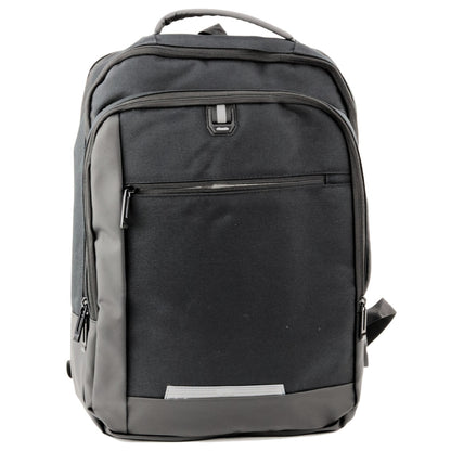 Mochila Business USB para Portátil Expansível Preta 16L 45cm