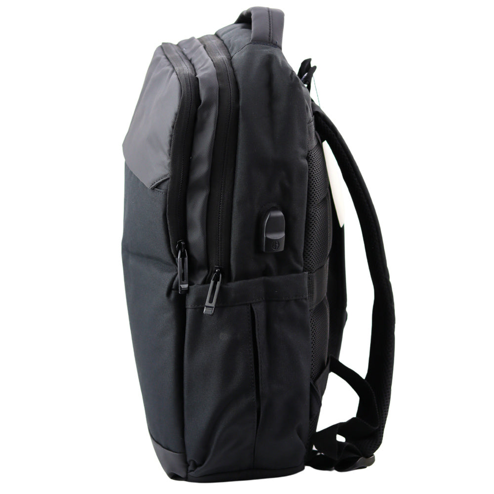 Mochila City Business USB para Portátil Preta 16L 45cm