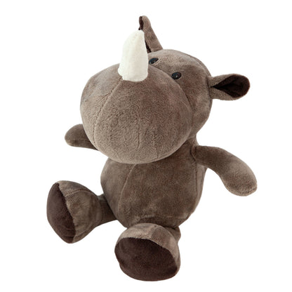 Peluche Rinoceronte Castanho 25cm