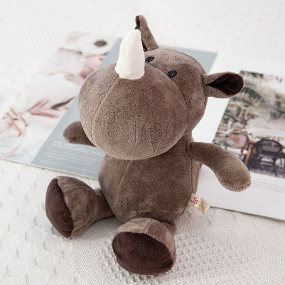Peluche Rinoceronte Castanho 25cm