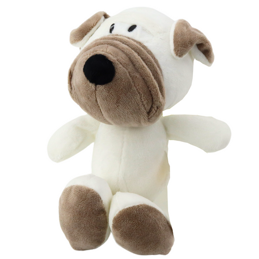 Peluche Pug com Ventosa 16cm