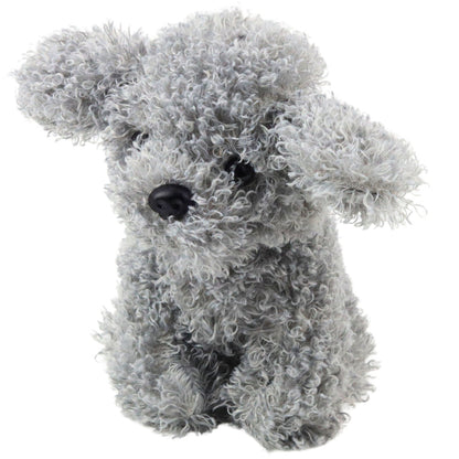 Peluche Caniche Mini Cinzento 20cm