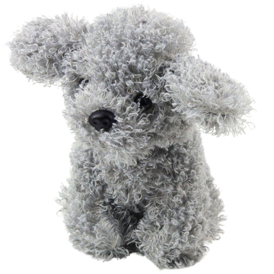 Peluche Caniche Mini Cinzento 20cm
