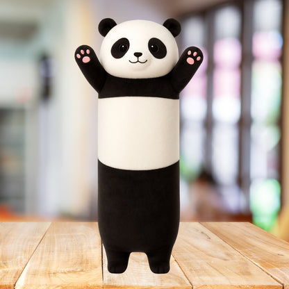 Almofada de Peluche Panda Preto e Branco 70cm