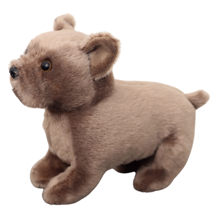 Peluche Cão Pequeno Castanho 19cm