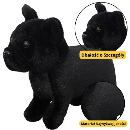 Peluche Cão Pequeno Preto 19cm