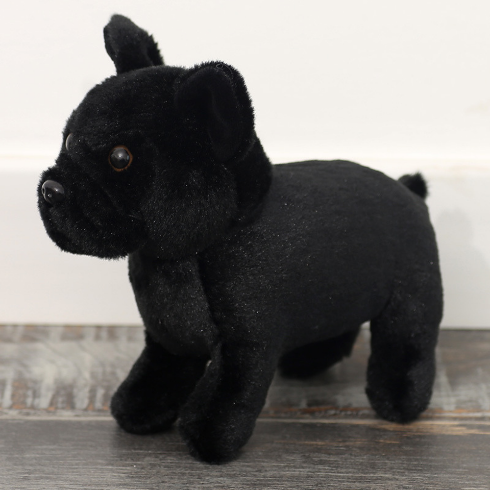 Peluche Cão Pequeno Preto 19cm