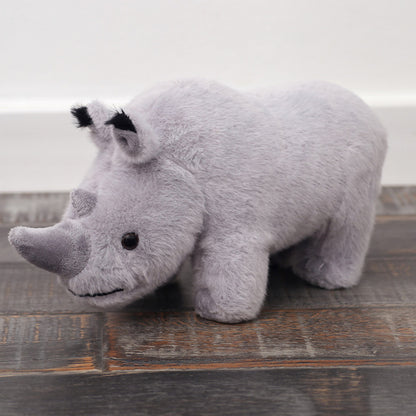 Peluche Rinoceronte Cinzento 30cm