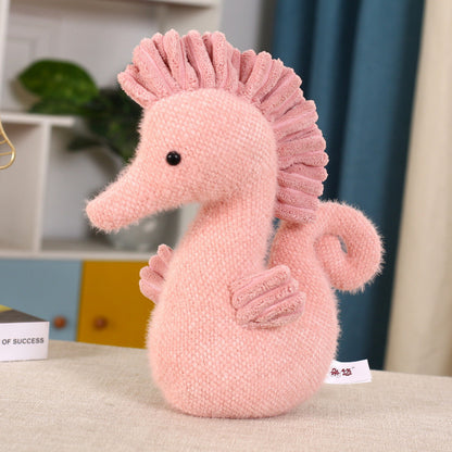 Peluche Cavalo-marinho Rosa 25cm