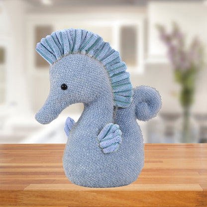 Peluche Cavalo-marinho Azul 25cm