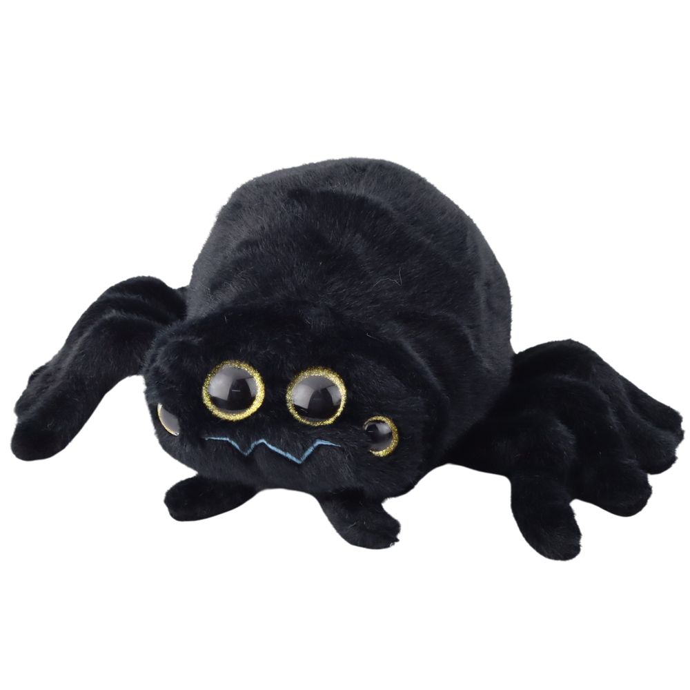 Peluche Aranha Preta 30cm