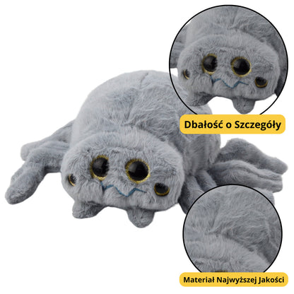 Peluche Aranha Cinzenta 30cm