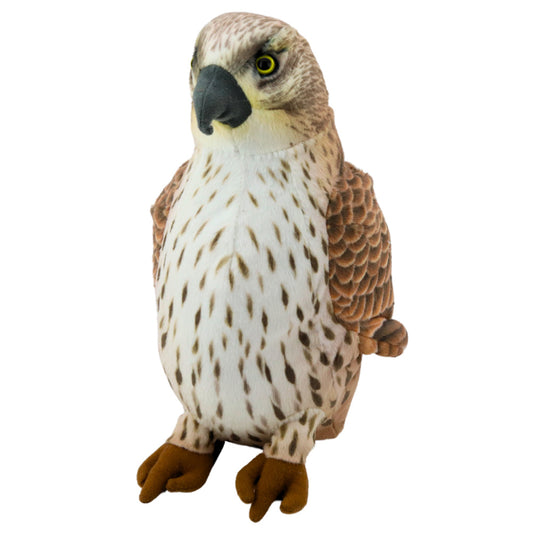 Peluche Falcão-peregrino Castanho 30cm