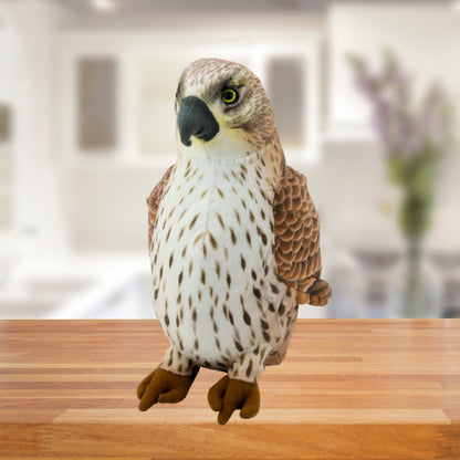 Peluche Falcão-peregrino Castanho 30cm