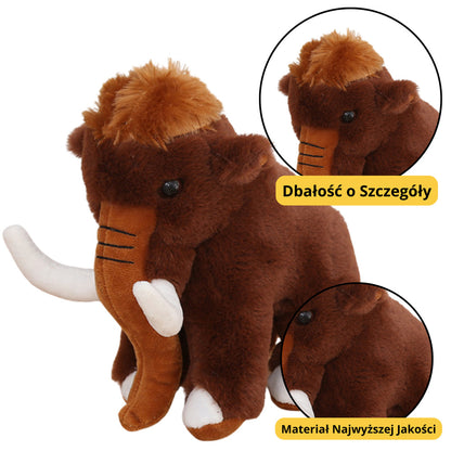 Peluche Mamute Castanho 20cm
